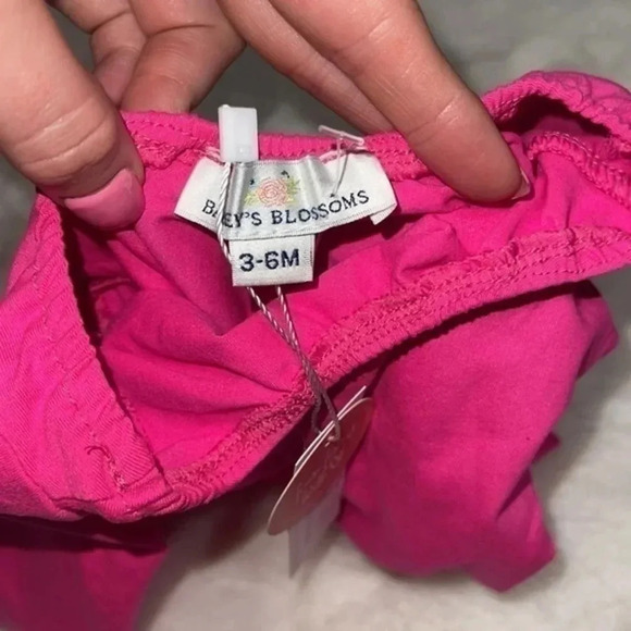 PINK Livee Long Sleeve Girls Onesie - Picture 9 of 9